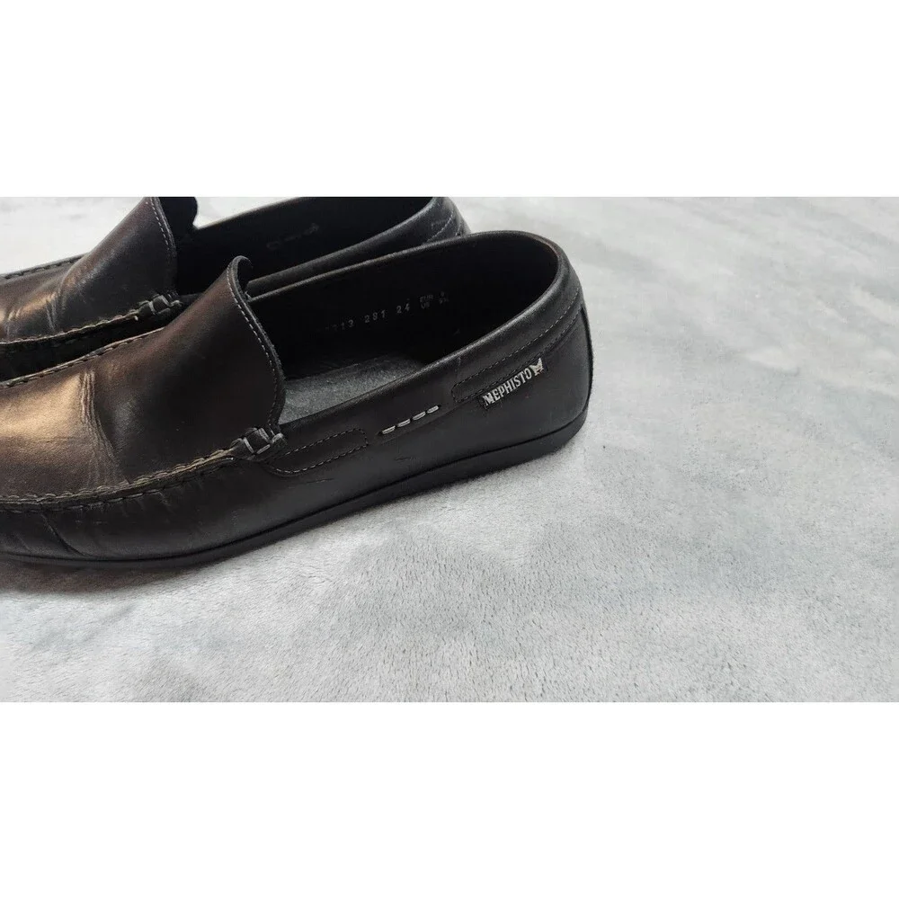 Mephisto Men's Algoras 9.5 Leather‎ Moccasin Comfort Shoes